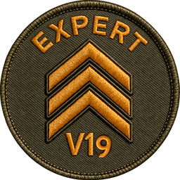 Expert badge, battery v19