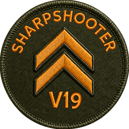Sharpshooter badge, battery v19