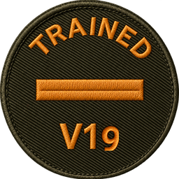 Trained badge, battery v19